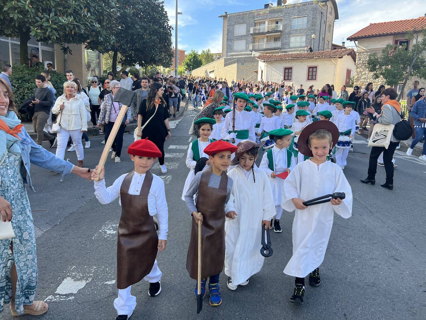 Festivo Primero de Mayo en Legazpi