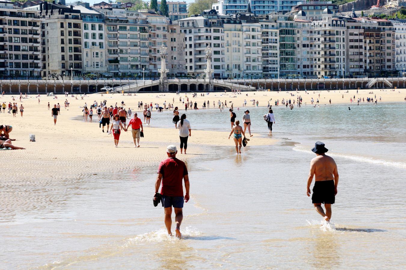 Donostia sobrepasa la barrera de los 30 grados
