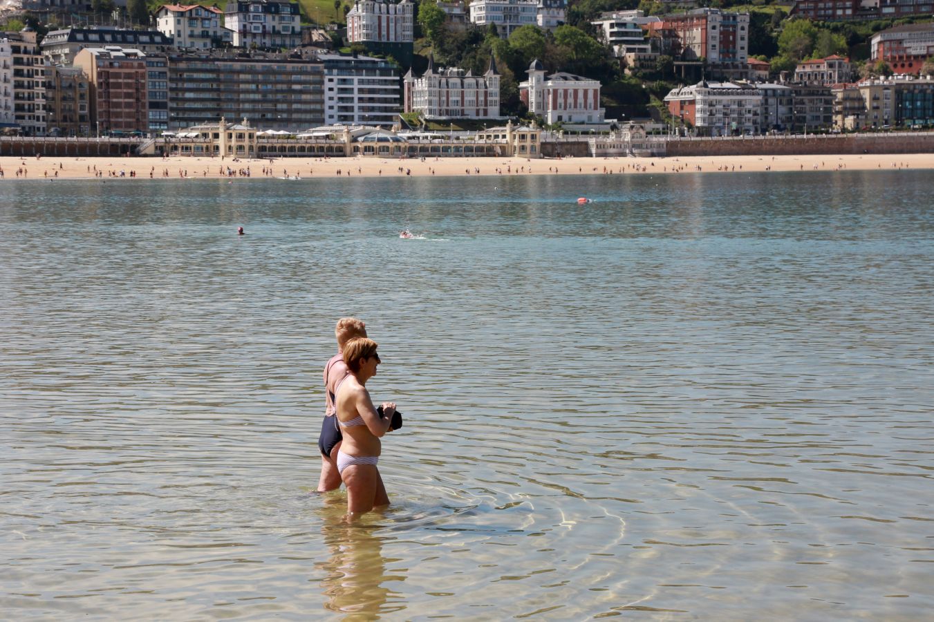 Donostia sobrepasa la barrera de los 30 grados