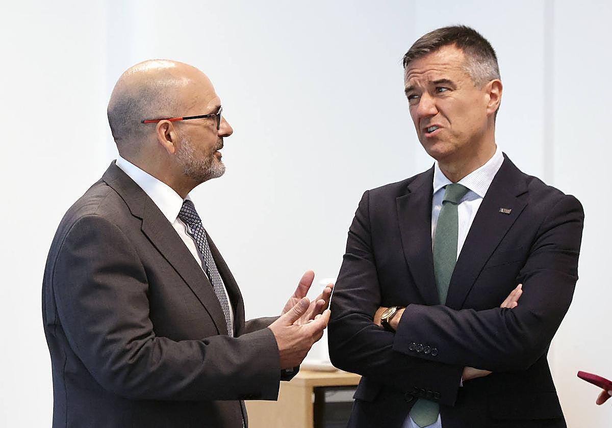 José Pérez Berdud y Xabier Ortueta.