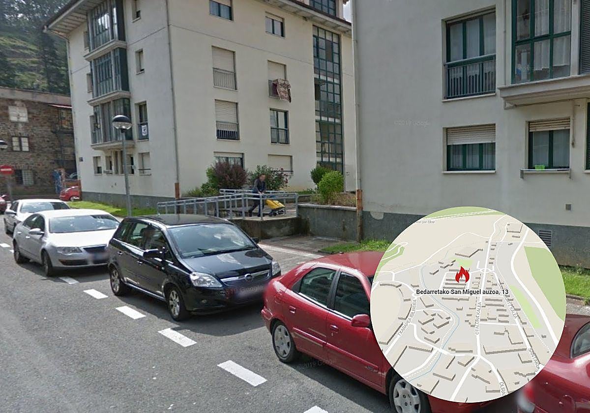 Lugar donde se encuentra el edificio donde se produjo el incendio.