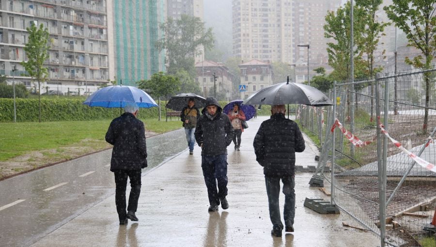 Fin de semana pasado por agua en Gipuzkoa