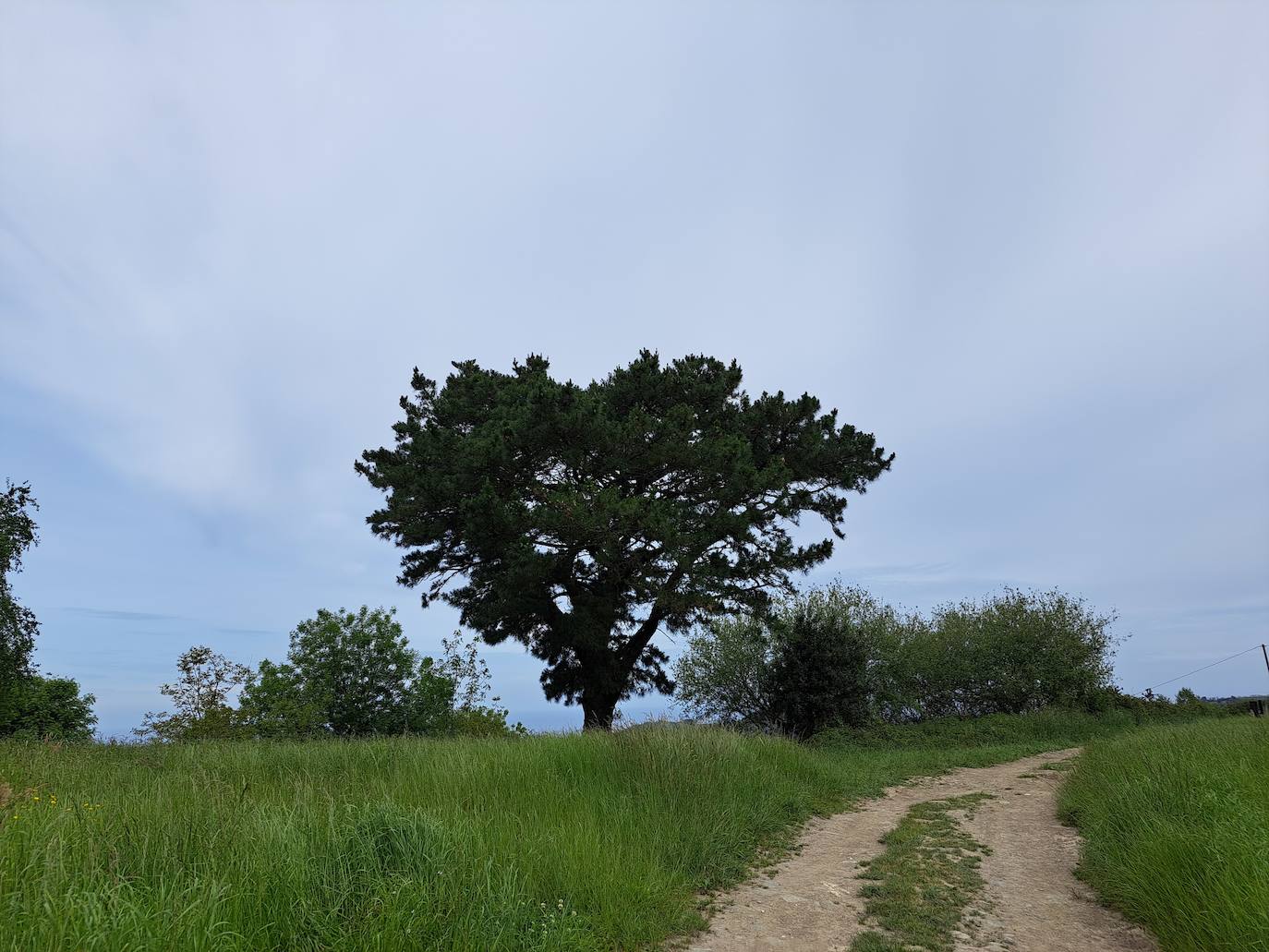 Indamendi, preciosa balconada de Pagoeta