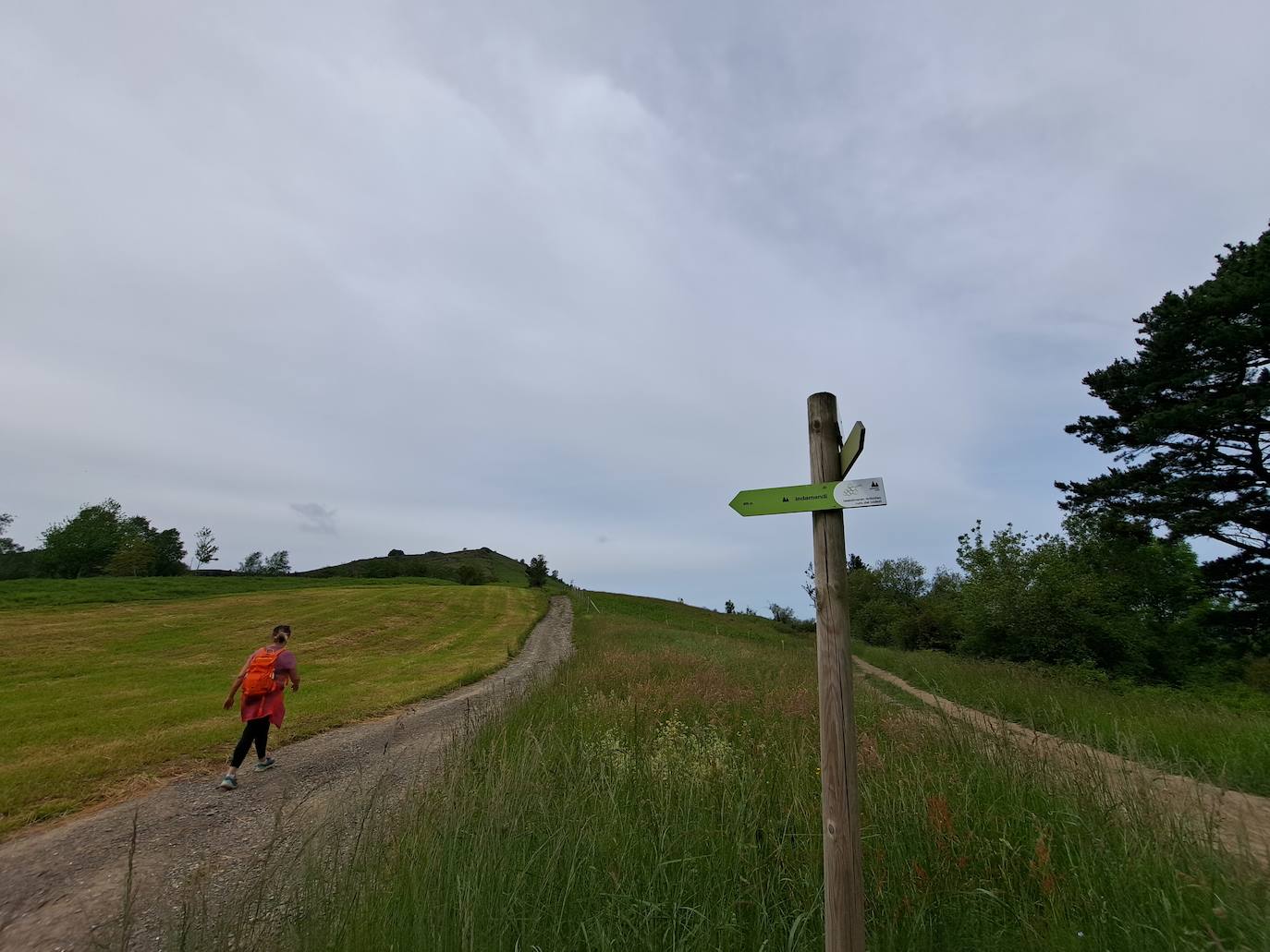 Indamendi, preciosa balconada de Pagoeta