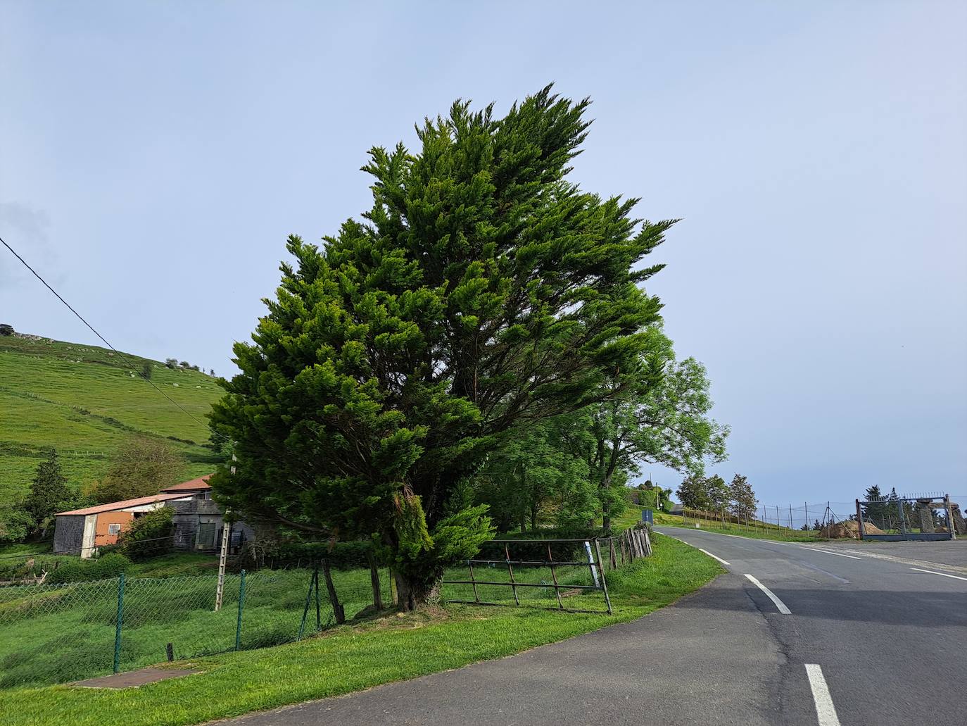 Indamendi, preciosa balconada de Pagoeta