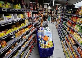 Los alimentos han frenado su escalada en el precio en el último mes.