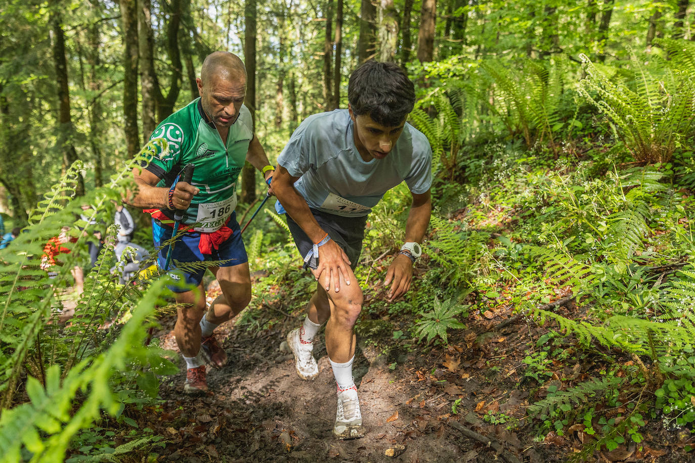 Naiara Irigoien y Jose Antonio Bellido, vencedores en el kilómetro vertical