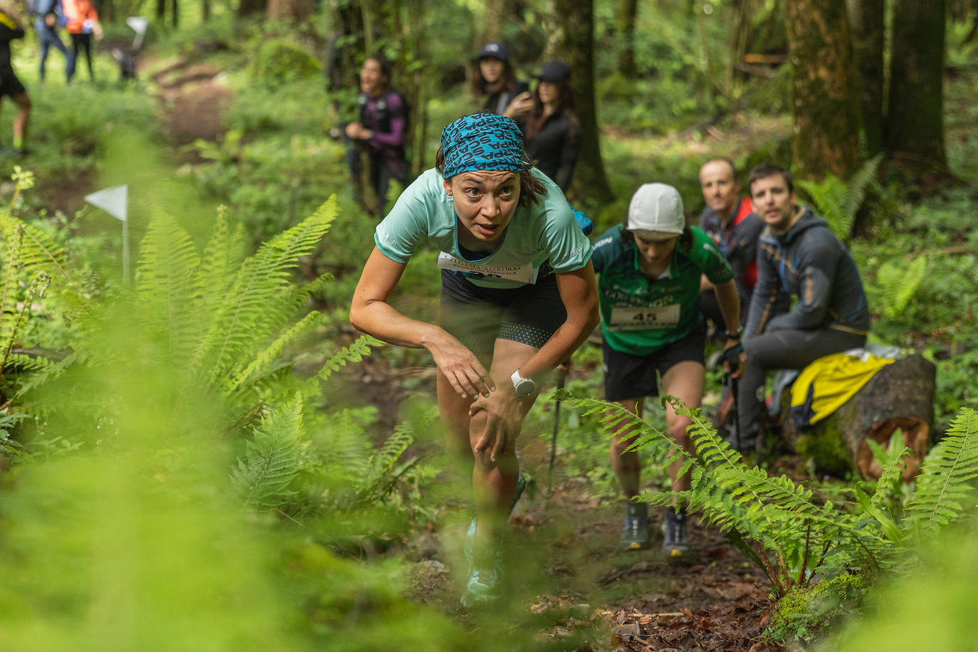 Naiara Irigoien y Jose Antonio Bellido, vencedores en el kilómetro vertical