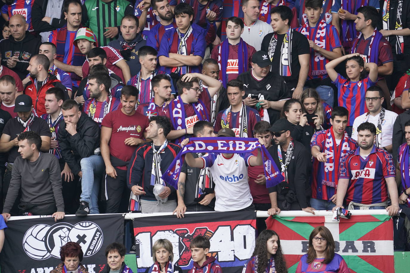 Las mejores imágenes del Racing-Eibar