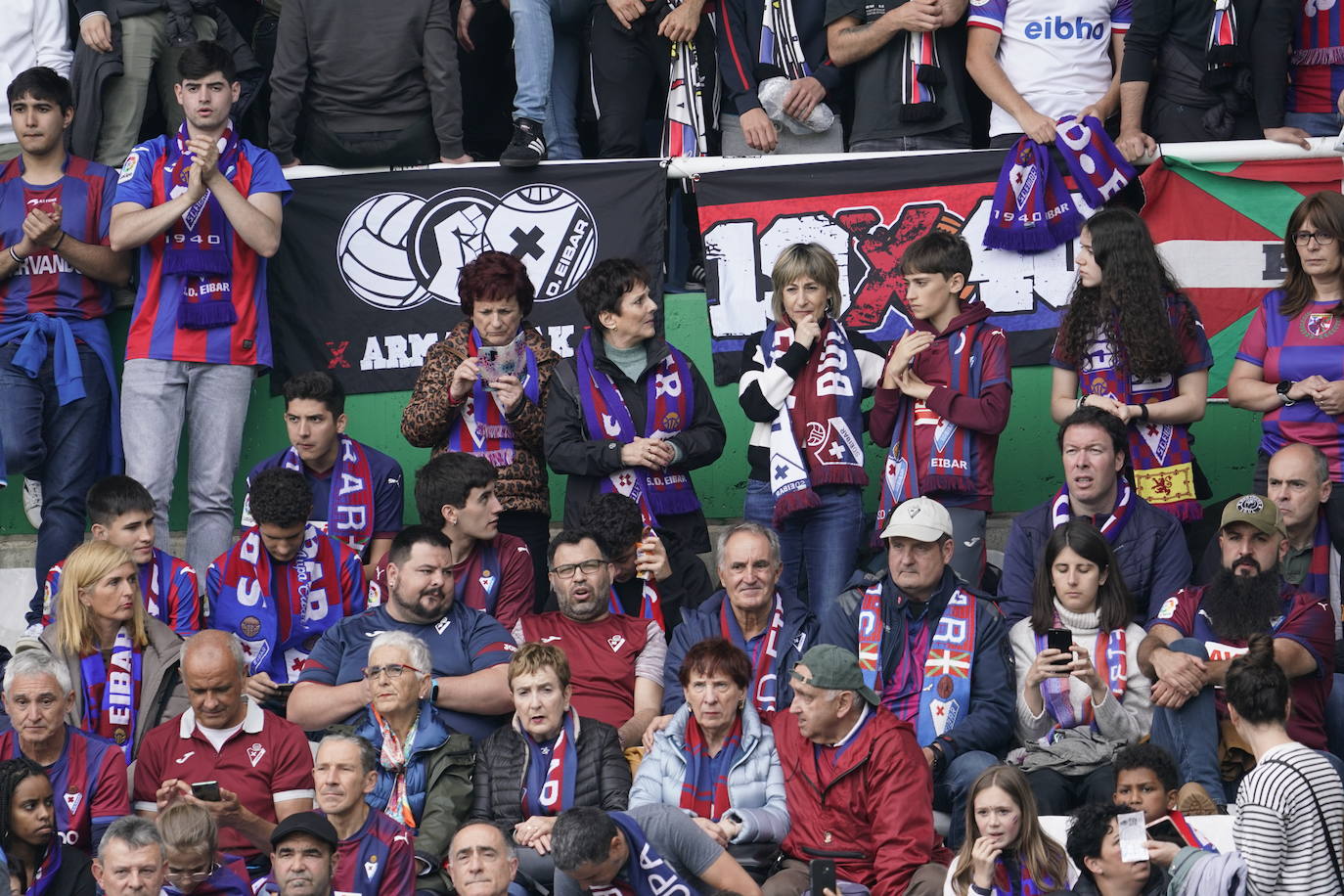 Las mejores imágenes del Racing-Eibar