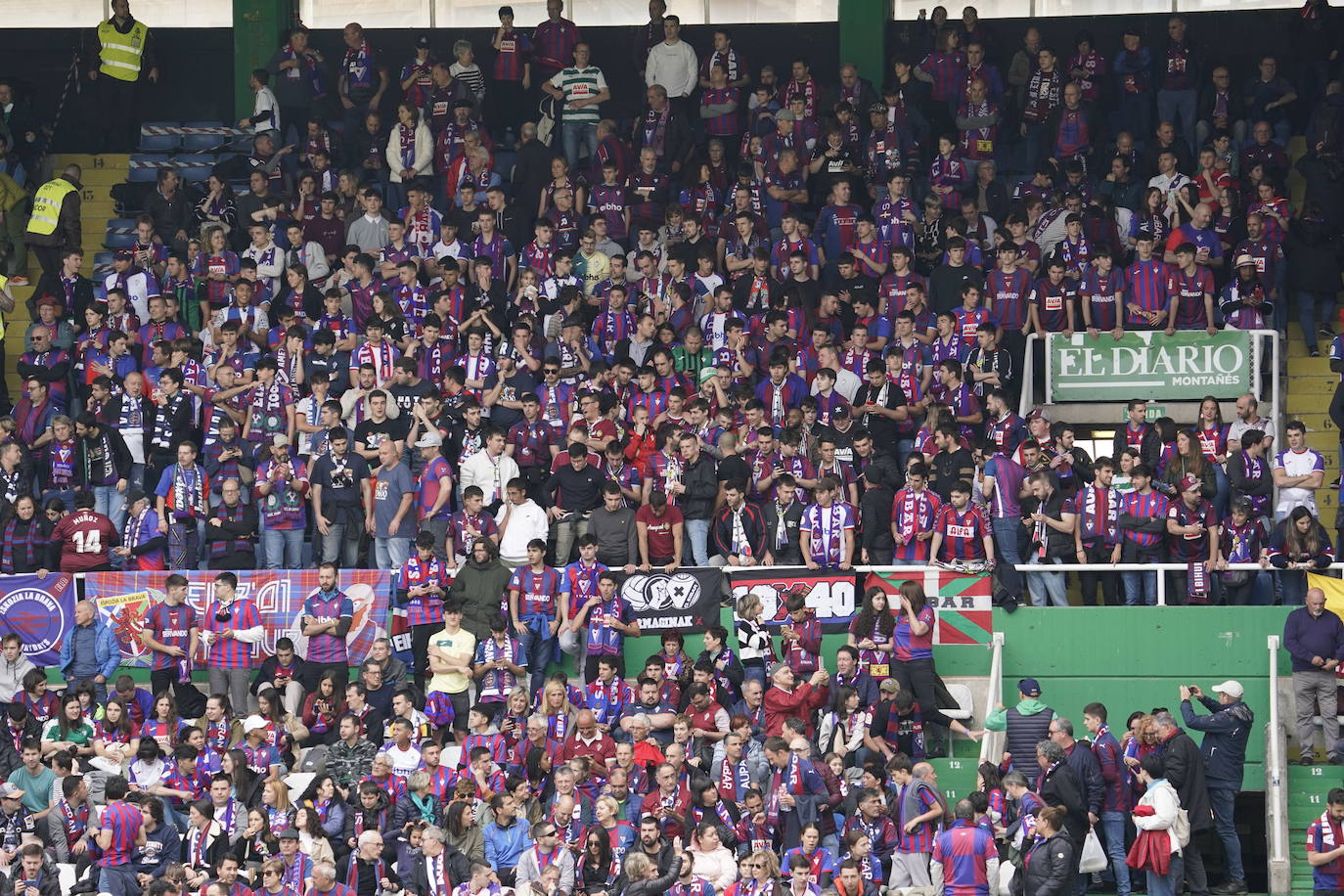 Las mejores imágenes del Racing-Eibar