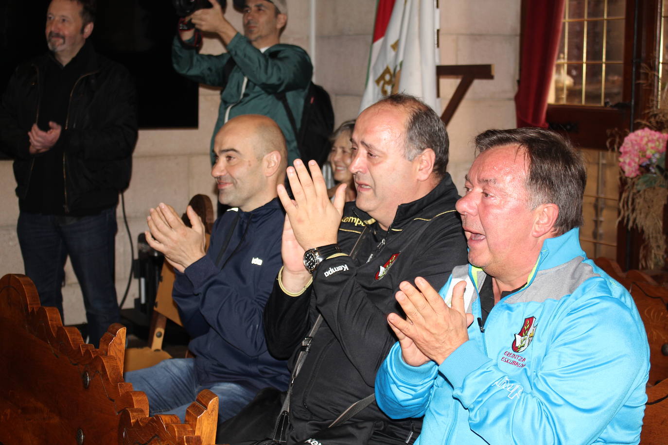 Fiesta en Errenteria con el ascenso del Ereintza