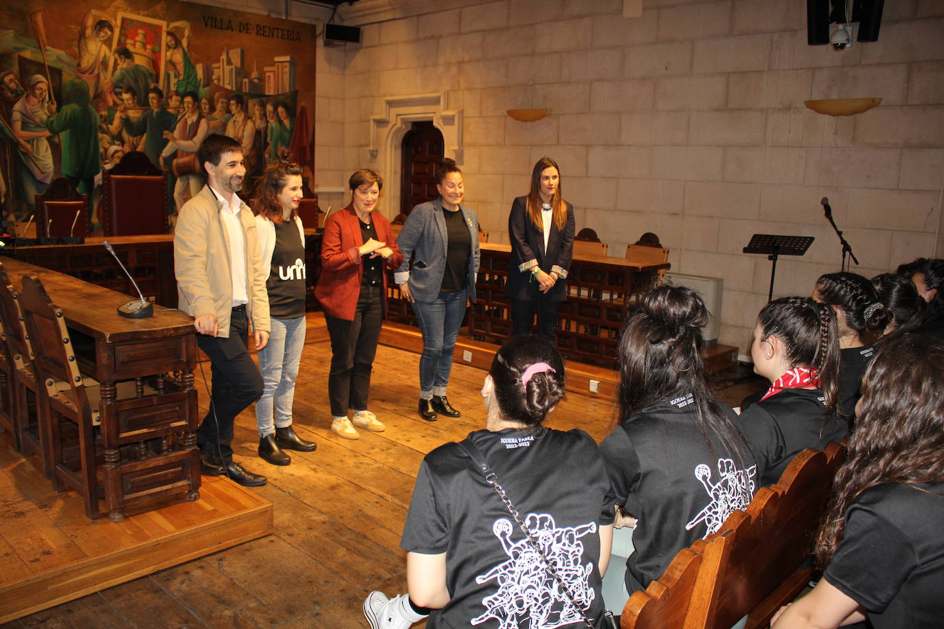 Fiesta en Errenteria con el ascenso del Ereintza