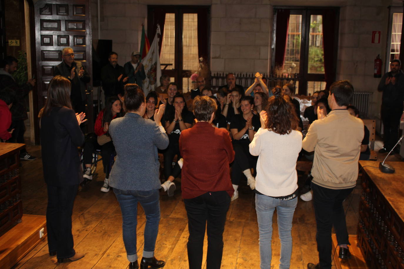 Fiesta en Errenteria con el ascenso del Ereintza