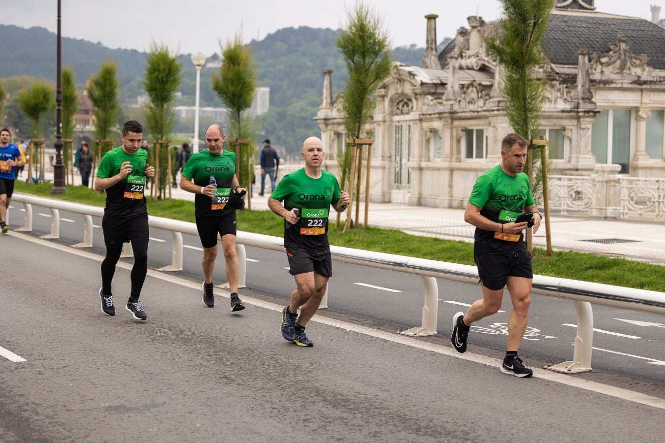 La Carrera de Empresas, a su paso por La Concha