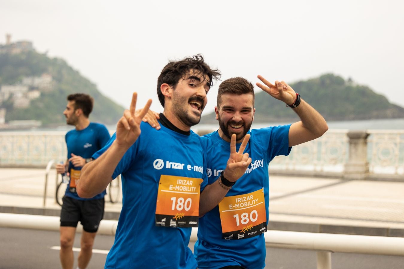 La Carrera de Empresas, a su paso por La Concha