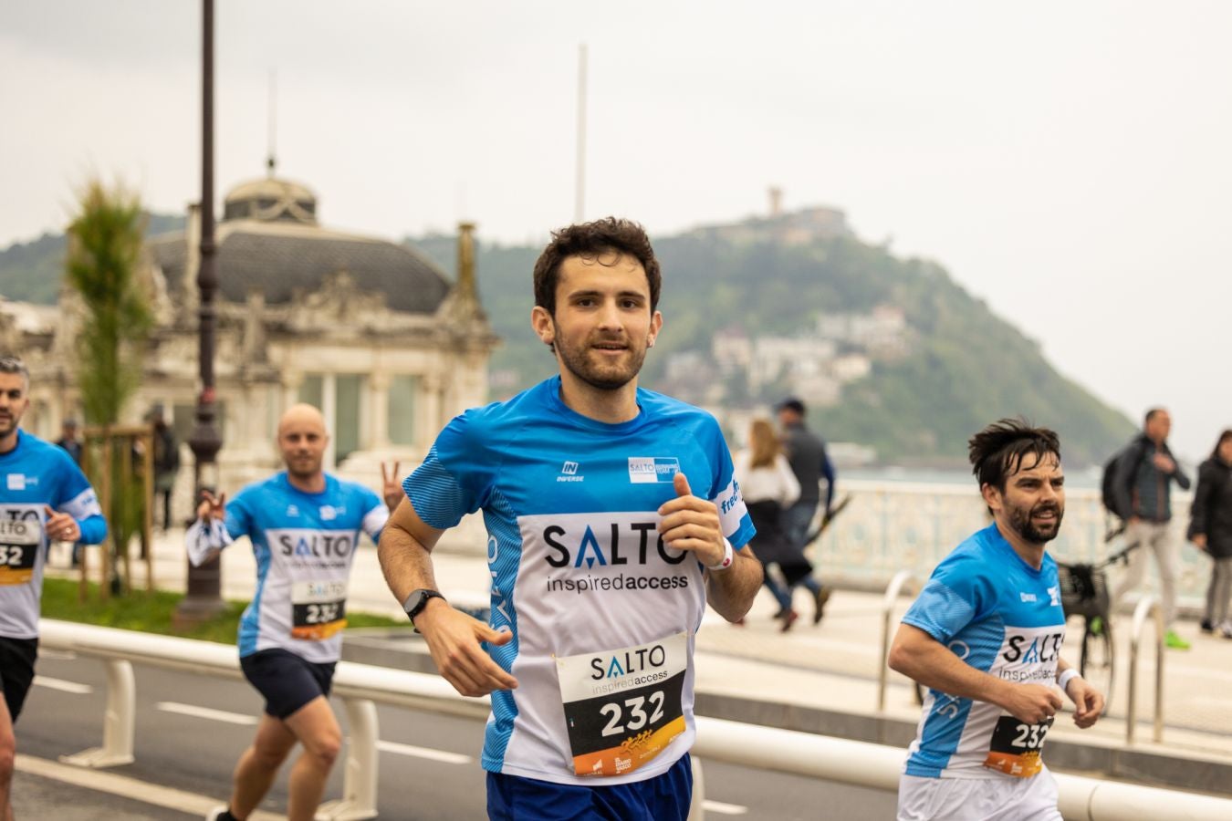 La Carrera de Empresas, a su paso por La Concha