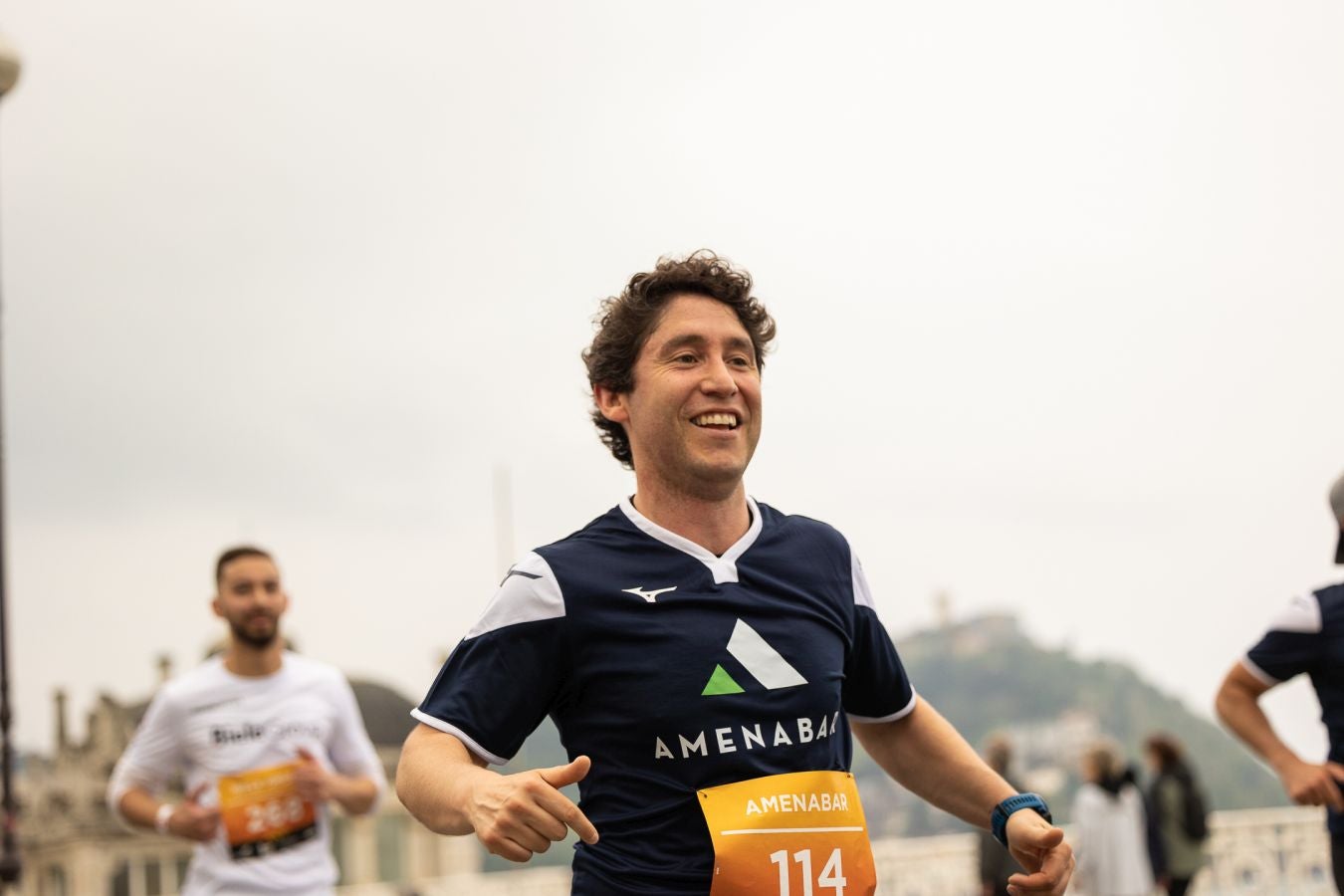 La Carrera de Empresas, a su paso por La Concha