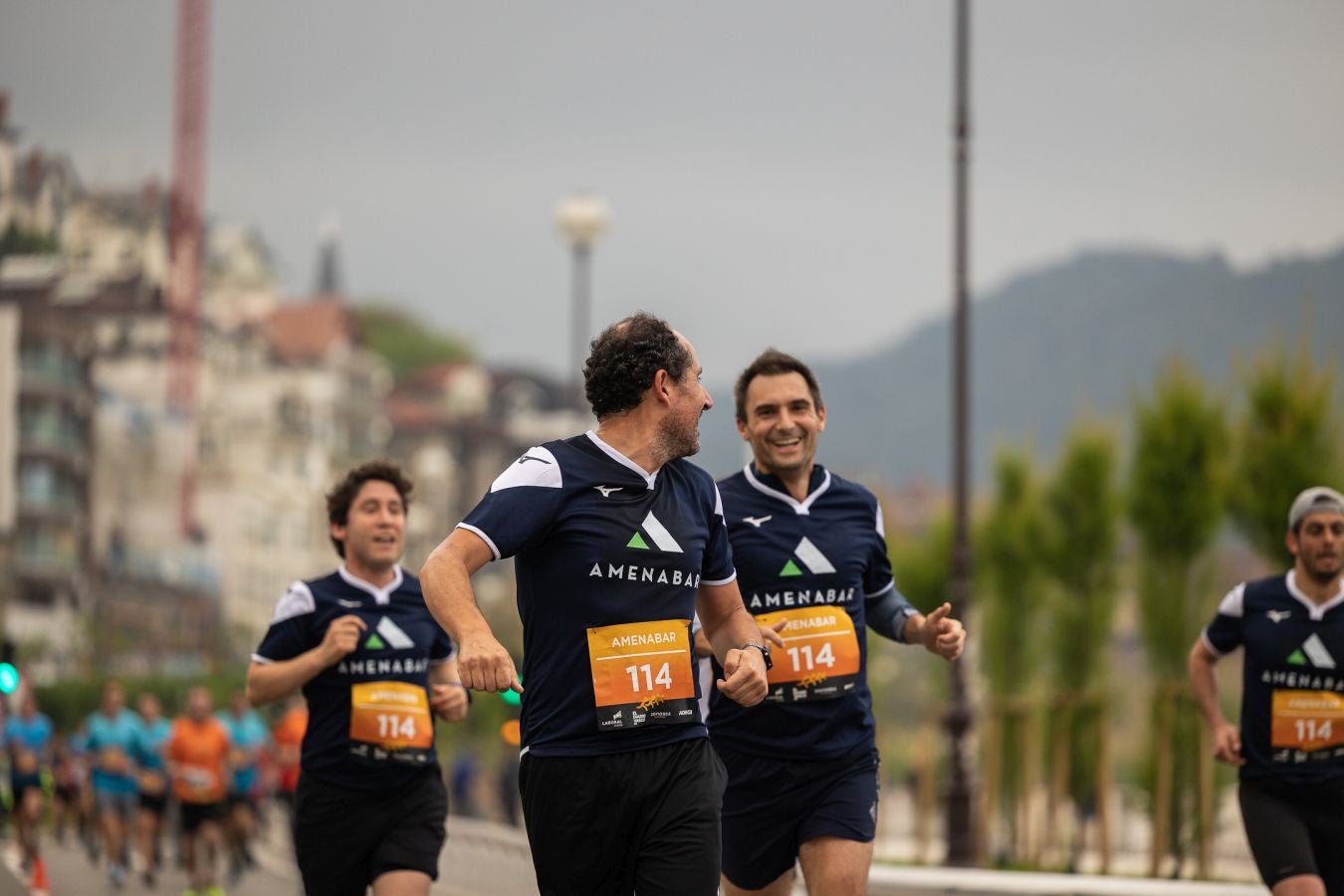 La Carrera de Empresas, a su paso por La Concha