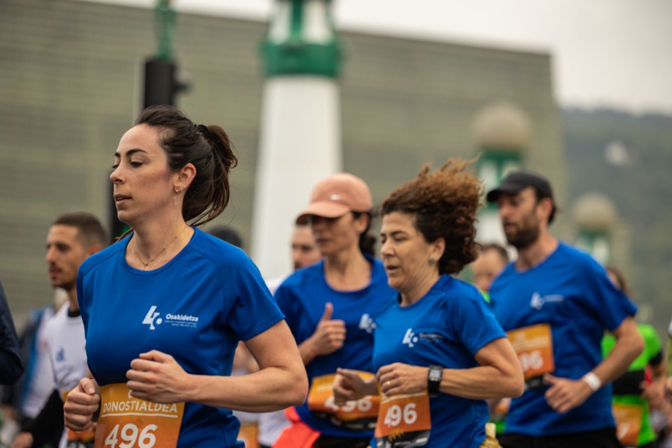 La Carrera de Empresas, a la altura del Kursaal