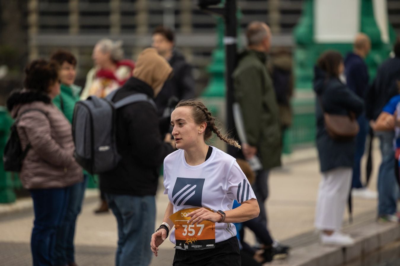 La Carrera de Empresas, a la altura del Kursaal