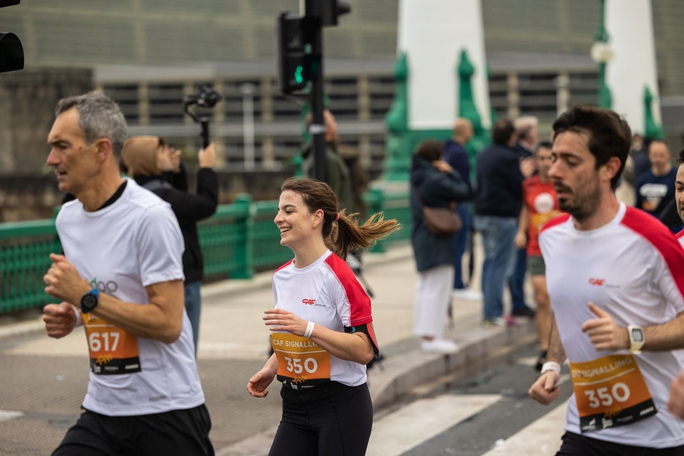 La Carrera de Empresas, a la altura del Kursaal