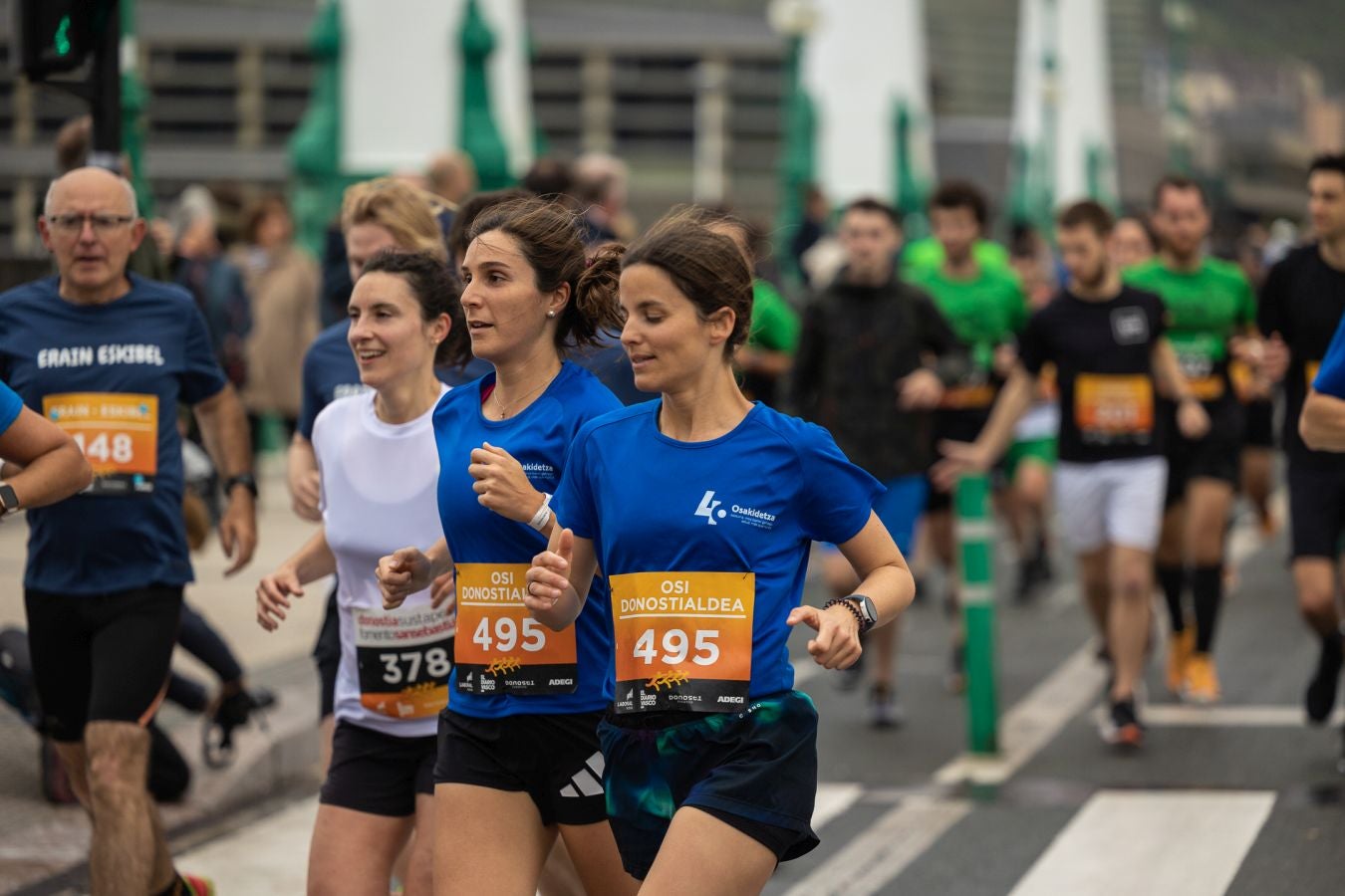 La Carrera de Empresas, a la altura del Kursaal