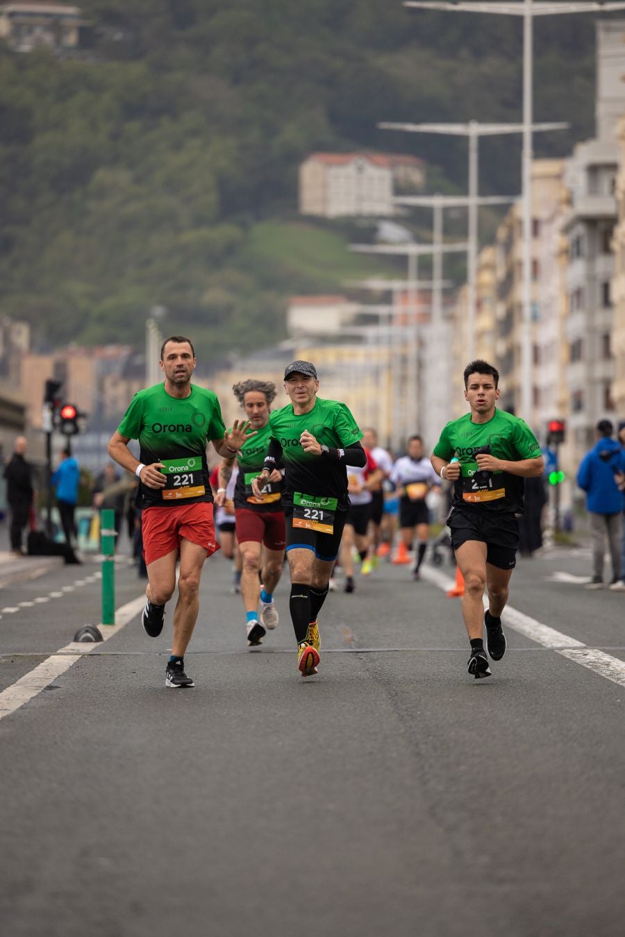 La Carrera de Empresas, a la altura del Kursaal