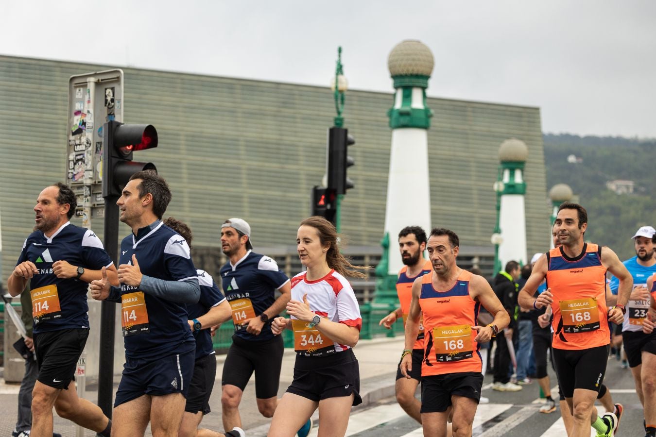 La Carrera de Empresas, a la altura del Kursaal