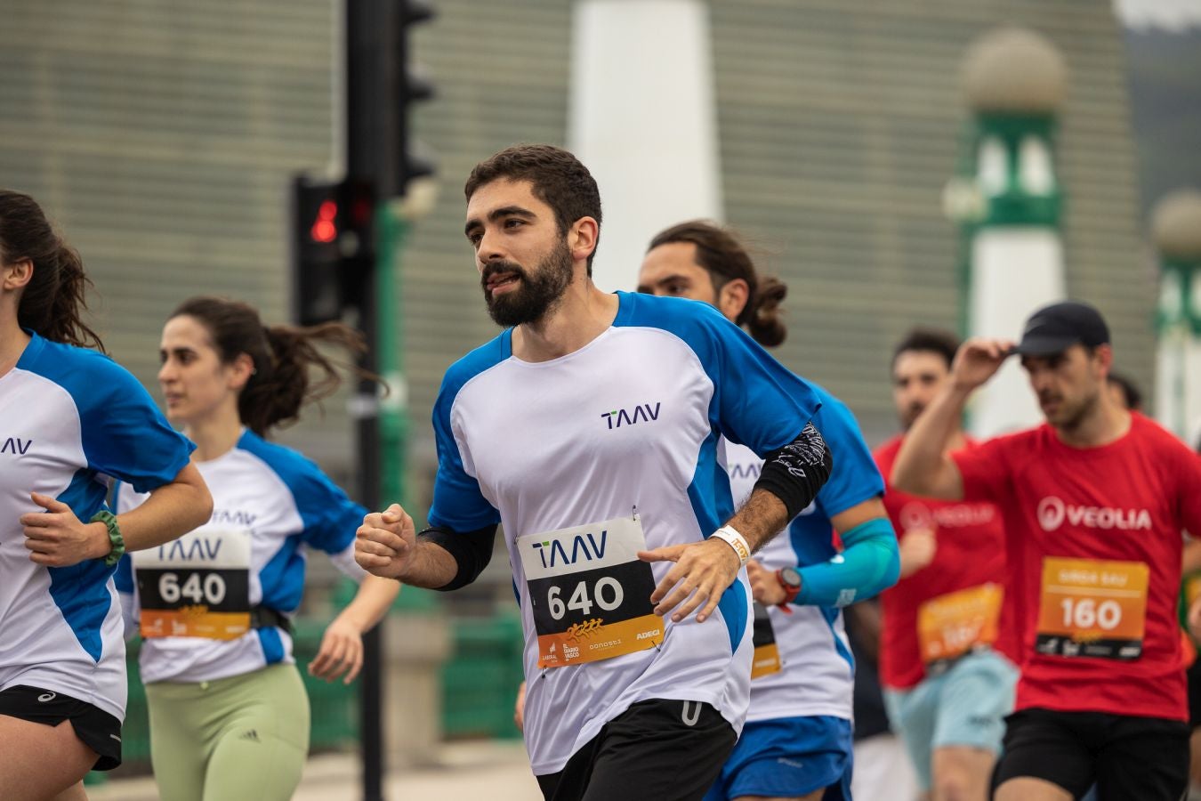 La Carrera de Empresas, a la altura del Kursaal