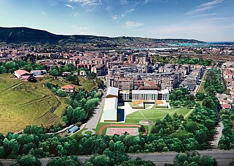 Imagen secundaria 1 - Así será la residencia de Arbes de Irun: 271 millones de presupuesto y lista para 2026