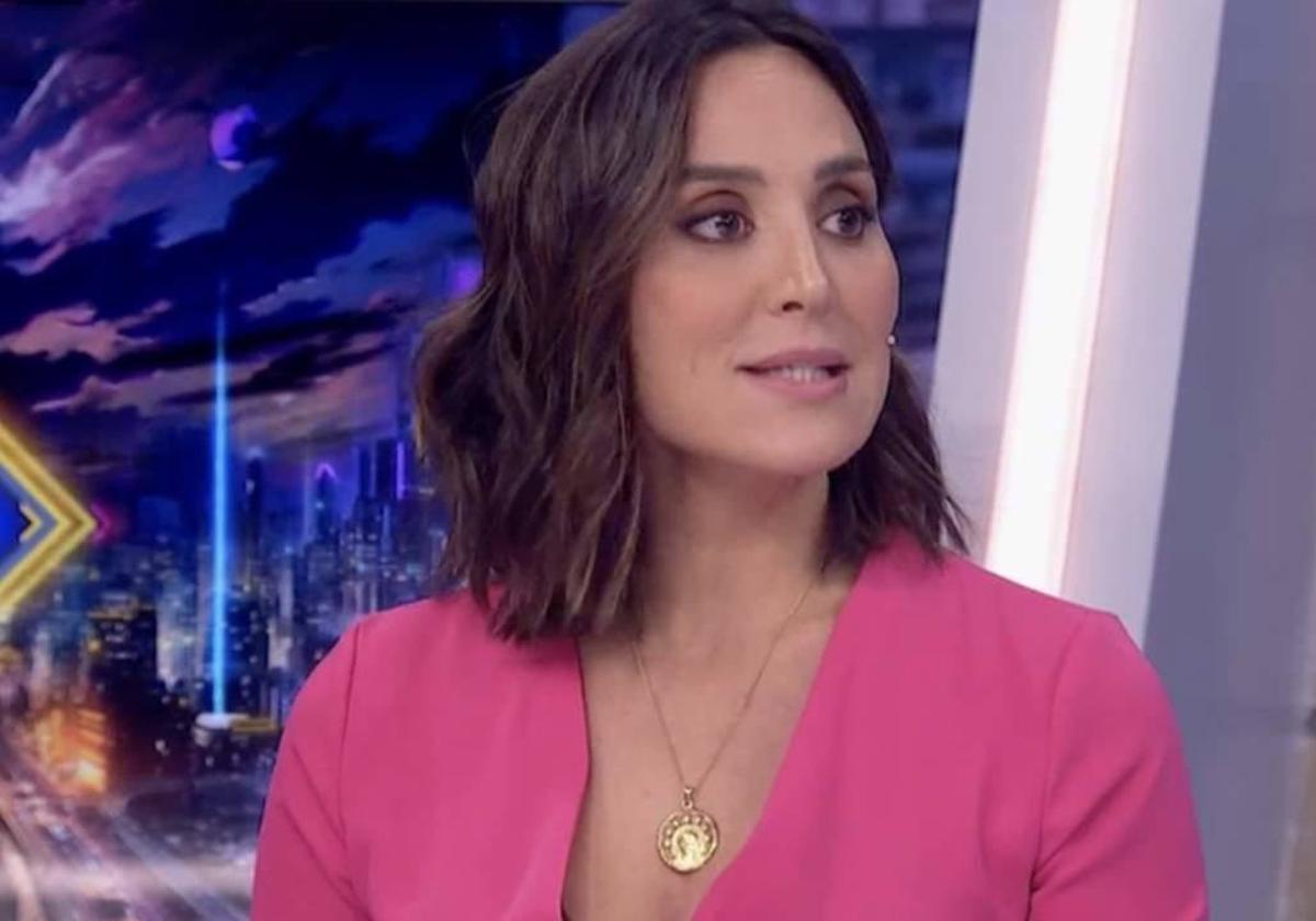 Tamara Falcó en una imagen de archivo, en el programa 'El Hormiguero'.