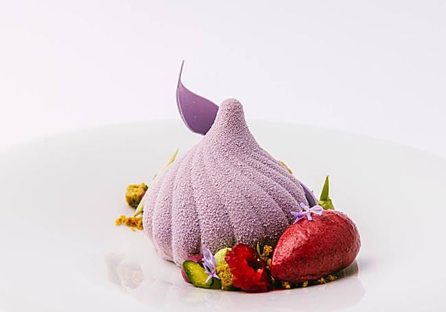 'La danza de Lucía', un postre inspirado en Lacarra.