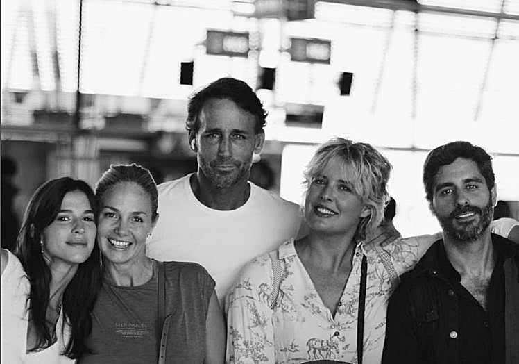 Sandra Gago, Genoveva Casanova, Álvaro Muñoz Escassi, y Tania Laseras.