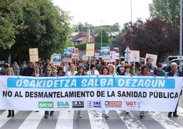 Protesta sindical este jueves en Donostia.