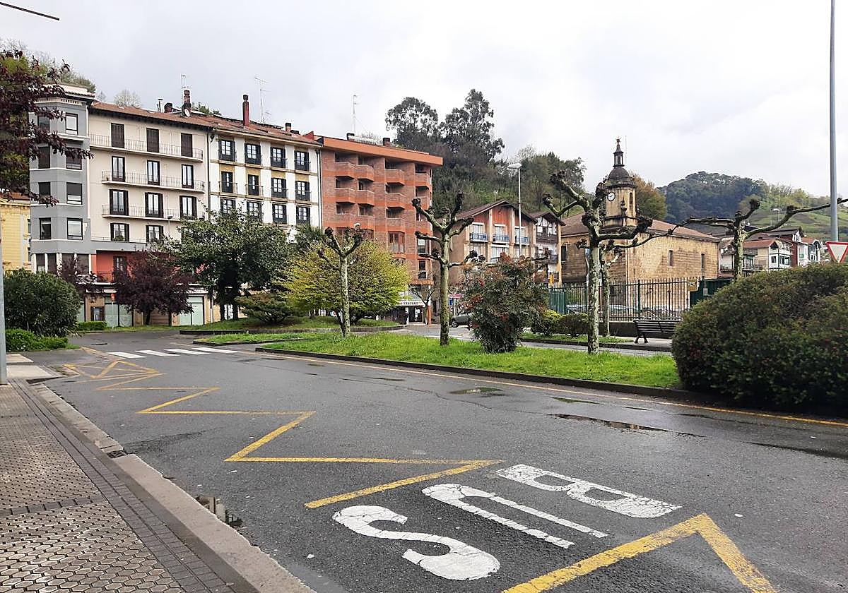 Zona en la que se produjo el incidente con el menor en Pasaia San Pedro.