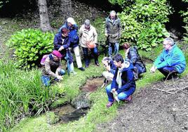 Una de las visitas guiadas organizadas por la Fundación Cristina Enea.