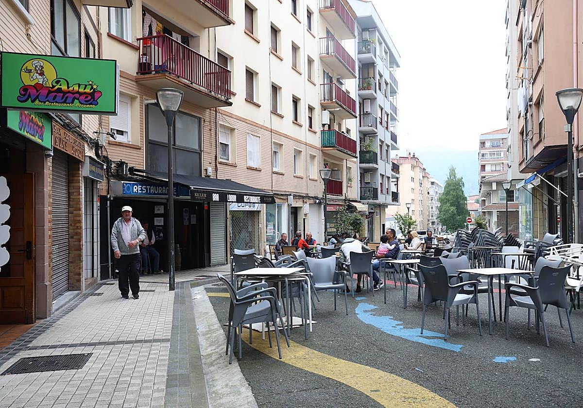 El suceso tuvo lugar en el barrio San Miguel de Irun.