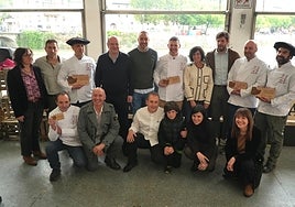 Ganadores, premiados, organizadores y patrocinadores del concurso