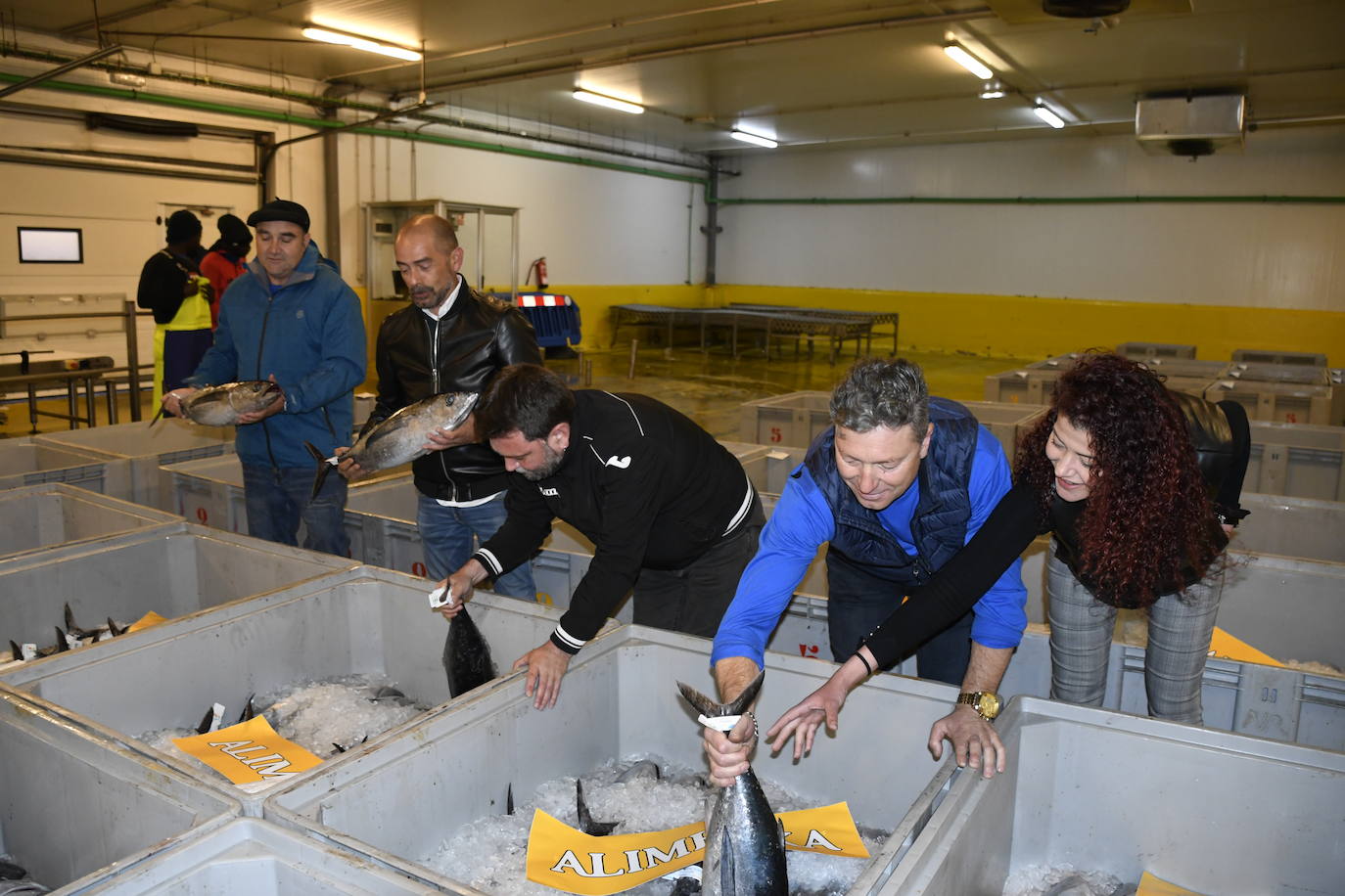 370 euros el kilo por el primer bonito