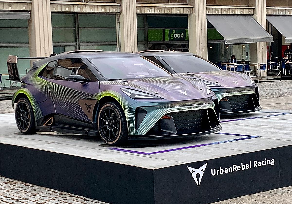 Cupra Urban Rebel deportivos de carreras.