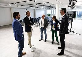 Los cinco principales candidatos a la Alcaldía de Donostia, este martes en DV.