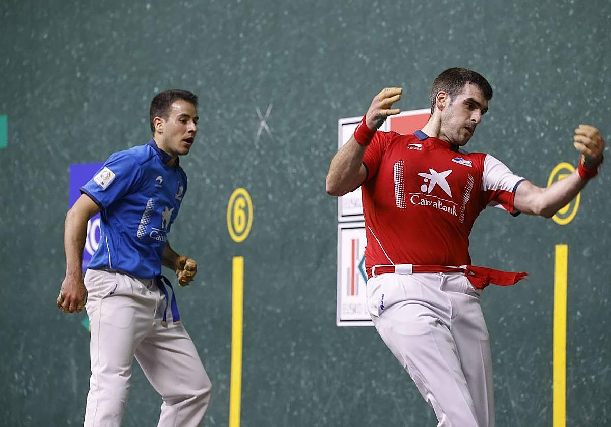 Ezkurdia y Darío tienen ya material para la final de consolación