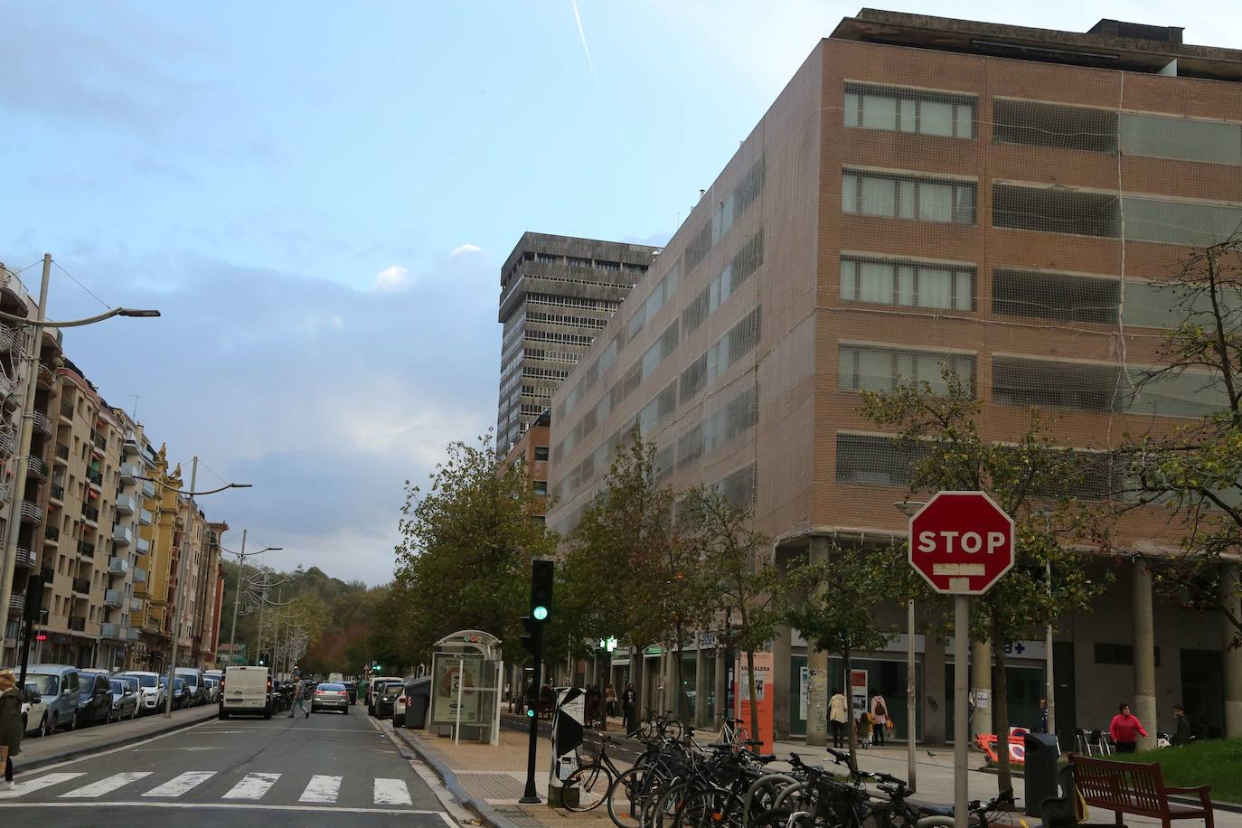 Edificios de VPO en Atotxa, en Donostia.