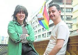 Maitane Arzalluz, coordinadora de Gehitu, y Martínez.