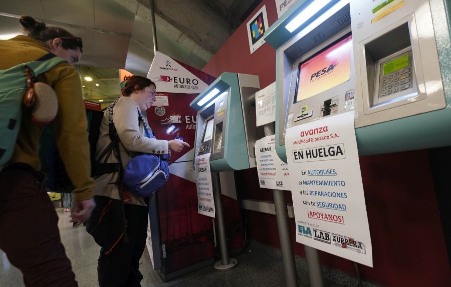 Huelga en los autobuses de Avanza
