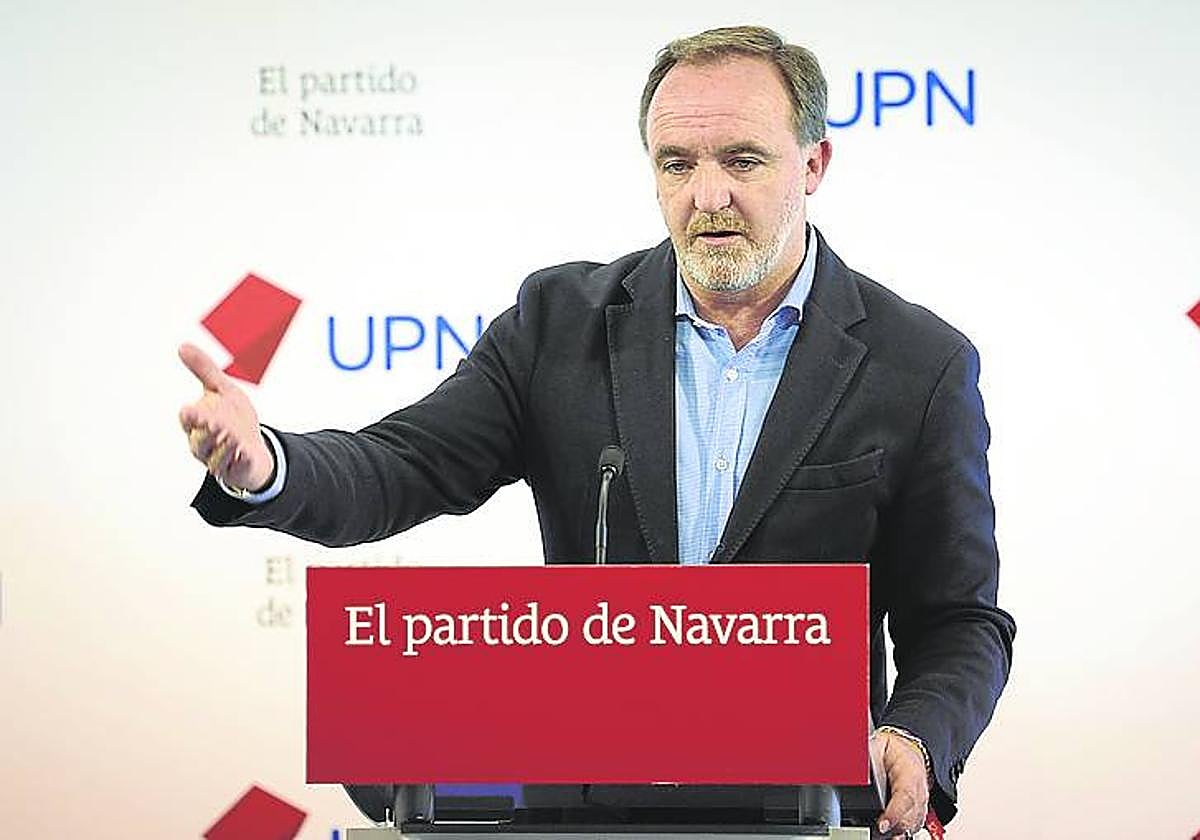 Javier Esparza, presidente de UPN.