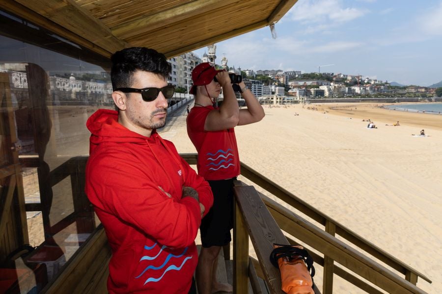 Arranca la temporada de playas en Donostia