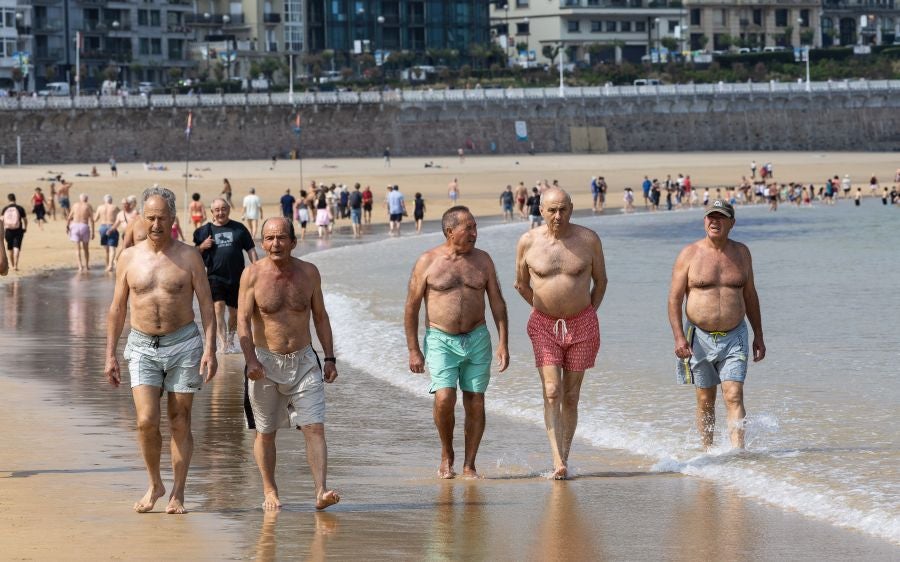 Arranca la temporada de playas en Donostia