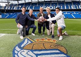 Agirretxe, Larrañaga, Alberto, Idígoras y Barrenetxea.